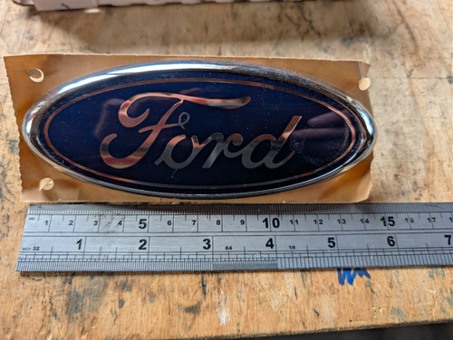 Blue oval ford - badge, 145mm