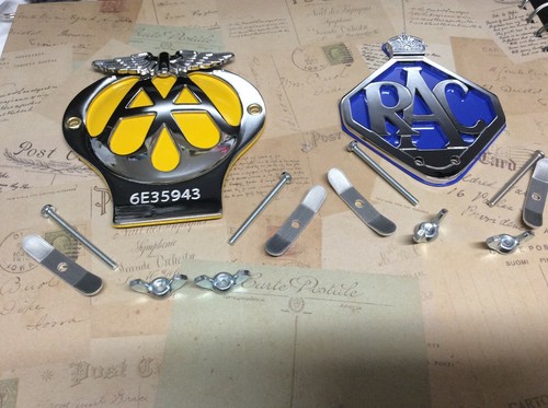 Classic car badge - car, rac