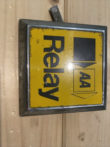 Vintage car relay - relay, badge