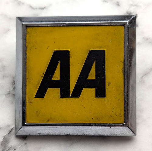 Car badge emblem - aa,