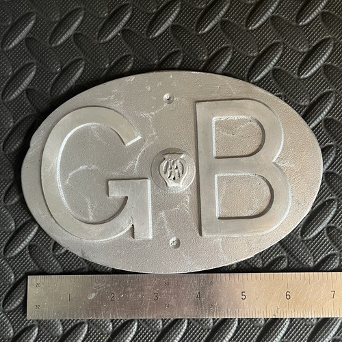 Vintage car badge oval - vintage,