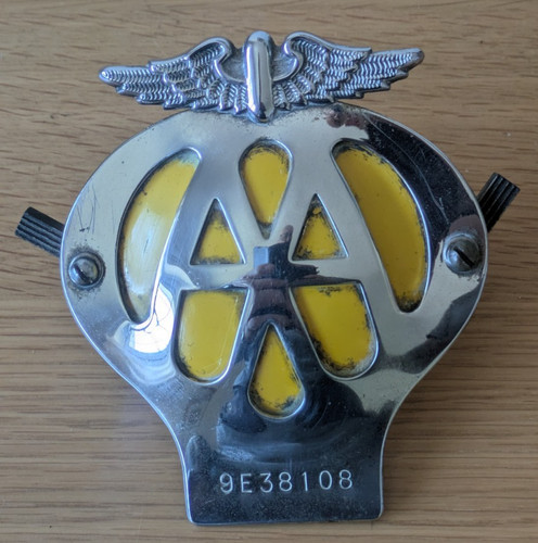 Vintage car badge 1957 to - vintage,