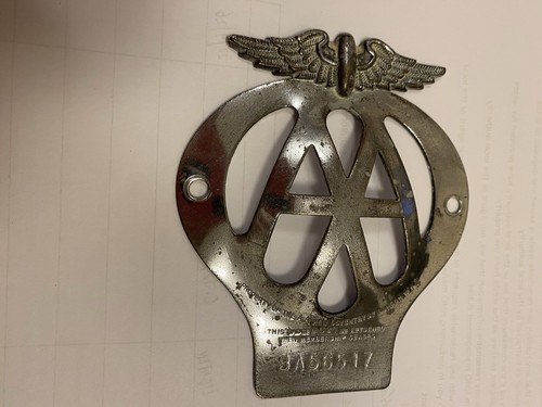 Vintage car badge - car,