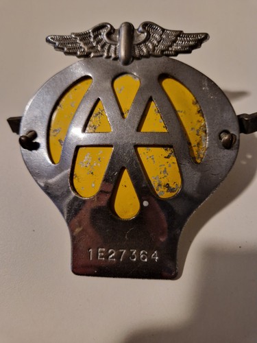 Vintage car badge - car,