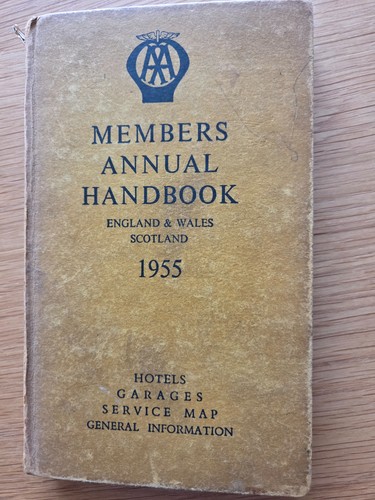 Vintage members handbooks - vintage,