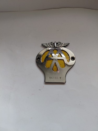 Car motorcycle badge - aa, /motorcycle