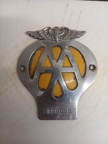 Vintage car badge - vintage,
