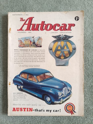 The autocar magazine - magazine, november