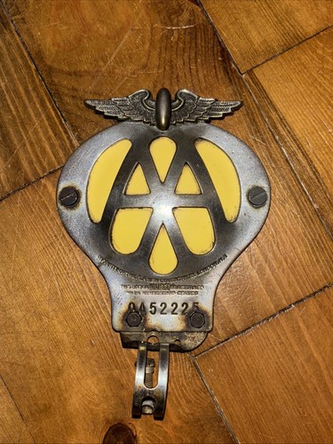 Vintage car badge - car,