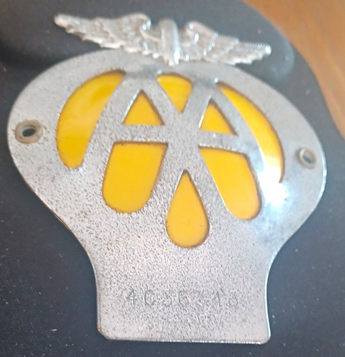 Motor club metal - aa,