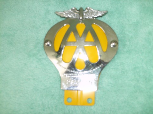 Badge for cars - aa,
