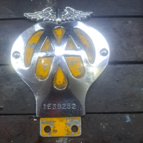 Classic car badge serial - classic, aa