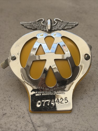 Early car badge o - badge,