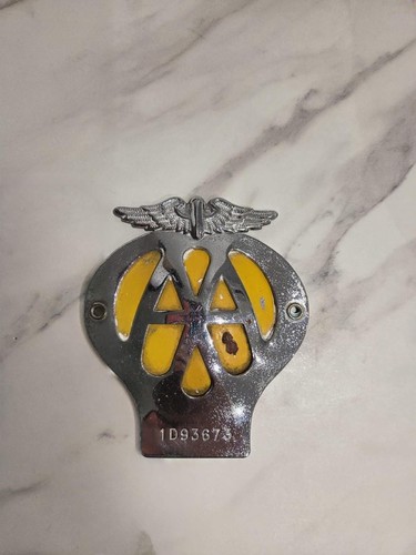 Vintage car badge - car,