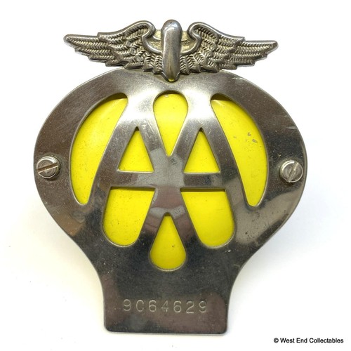 1962 1963 1960s car badge - 1962, aa
