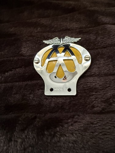 Badge vintage chrome - badge,