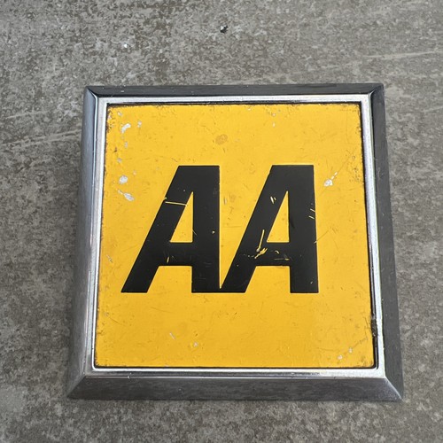 Vintage car badge - badge,