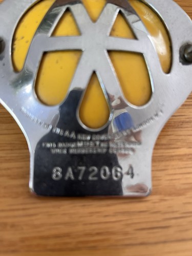 Classic car badge serial - car,