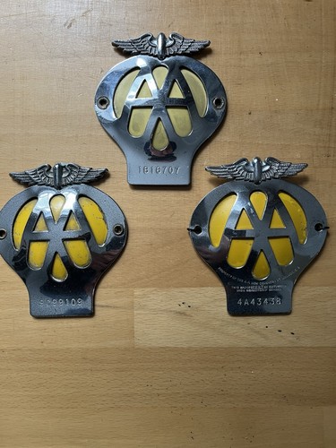 Members metal car badges - members,