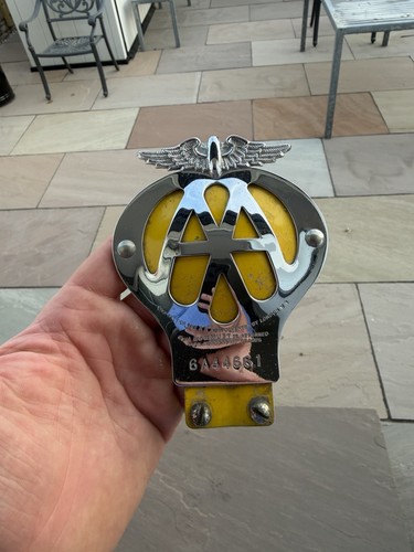 Vintage car motorbike - vintage, badge