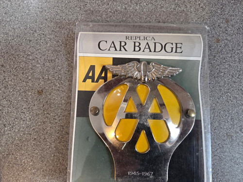 Car badge emblem retro - aa,