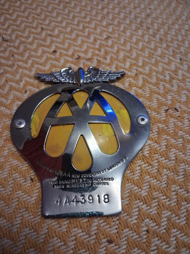 Badge from the 50s - aa,