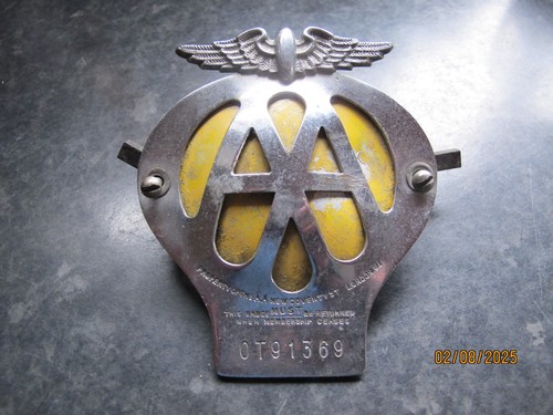 1950s car badge - 1950s,