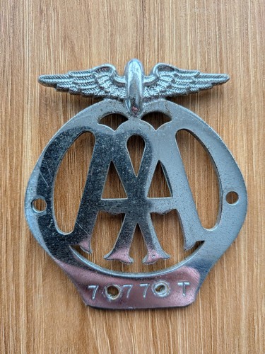 Vintage motorcycle badge - motorcycle,